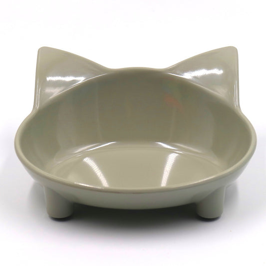 Cat themed cat bowl