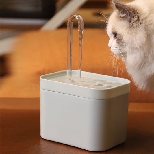 Automatic Cat Water Fountain Auto Filter USB Electric Cat Drinker Bowl