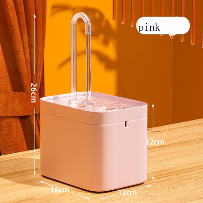 Automatic Cat Water Fountain Auto Filter USB Electric Cat Drinker Bowl